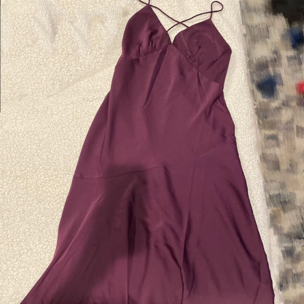 Banana Republic Slip Dress- Purple